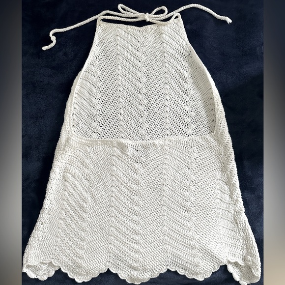 Intermix Crochet Halter Top - Picture 2 of 4